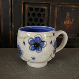 Blue Plumflower Mug #2