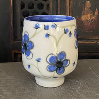 Blue Plumflower Wine Cup #2