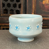 Sake Cup in Cherry Blossom Blue Celadon #4