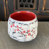 Cherry Blossom Chawan / Tea Bowl #12 (6 oz)
