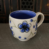 Blue Plumflower Mug #5