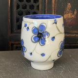 Blue Plumflower Wine Cup #2