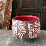Geometric Mug in Red and Orange #1