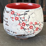 Cherry Blossom Chawan / Tea Bowl #13 (5 oz)