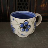 Blue Plumflower Mug #1